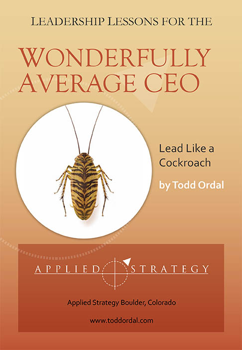 Cover of book from coaching for CEO expert Todd Ordal